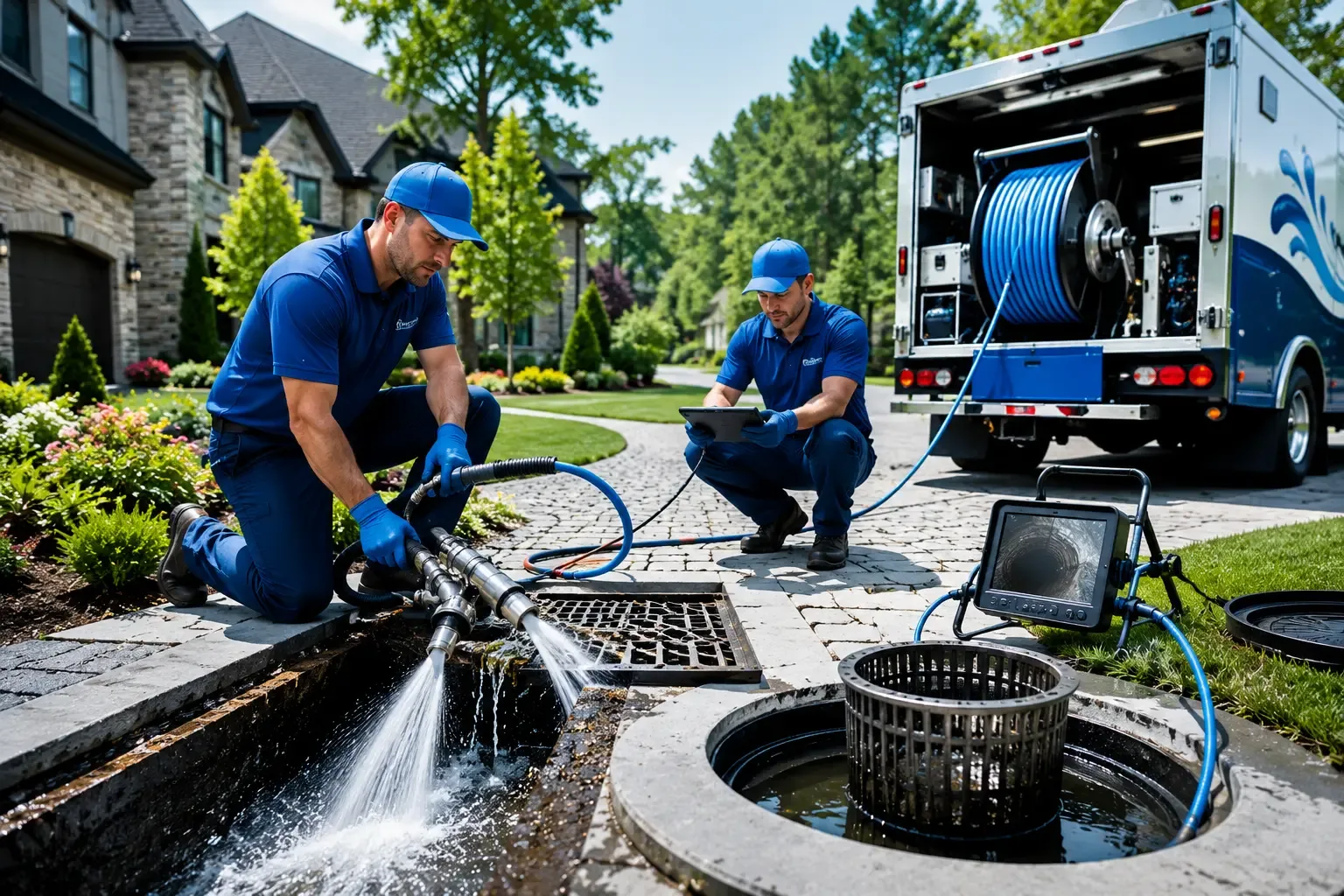 Local outdoor drain cleaning professionals in Charlotte, IA