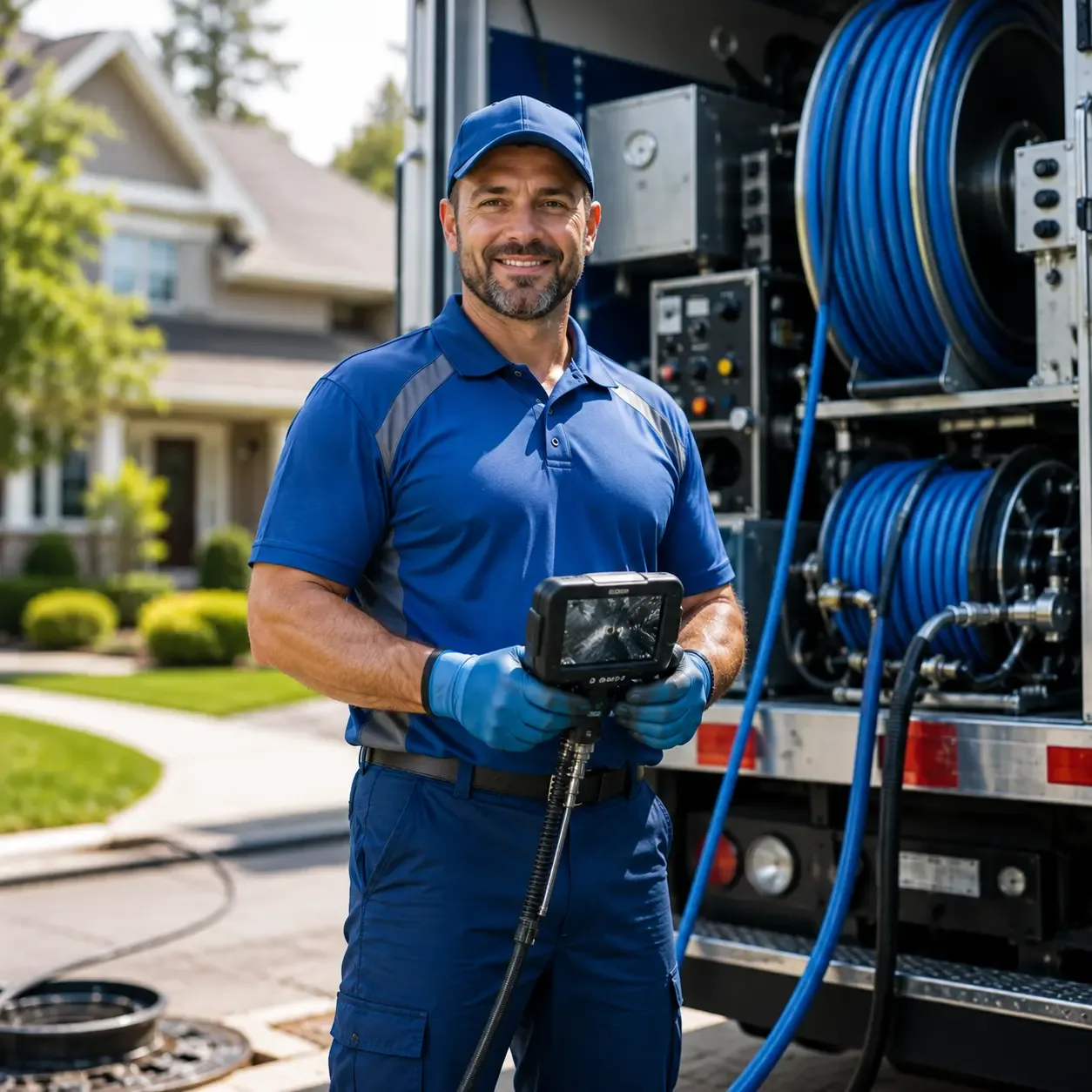 Local outdoor drain cleaning specialists in Charlotte, IA
